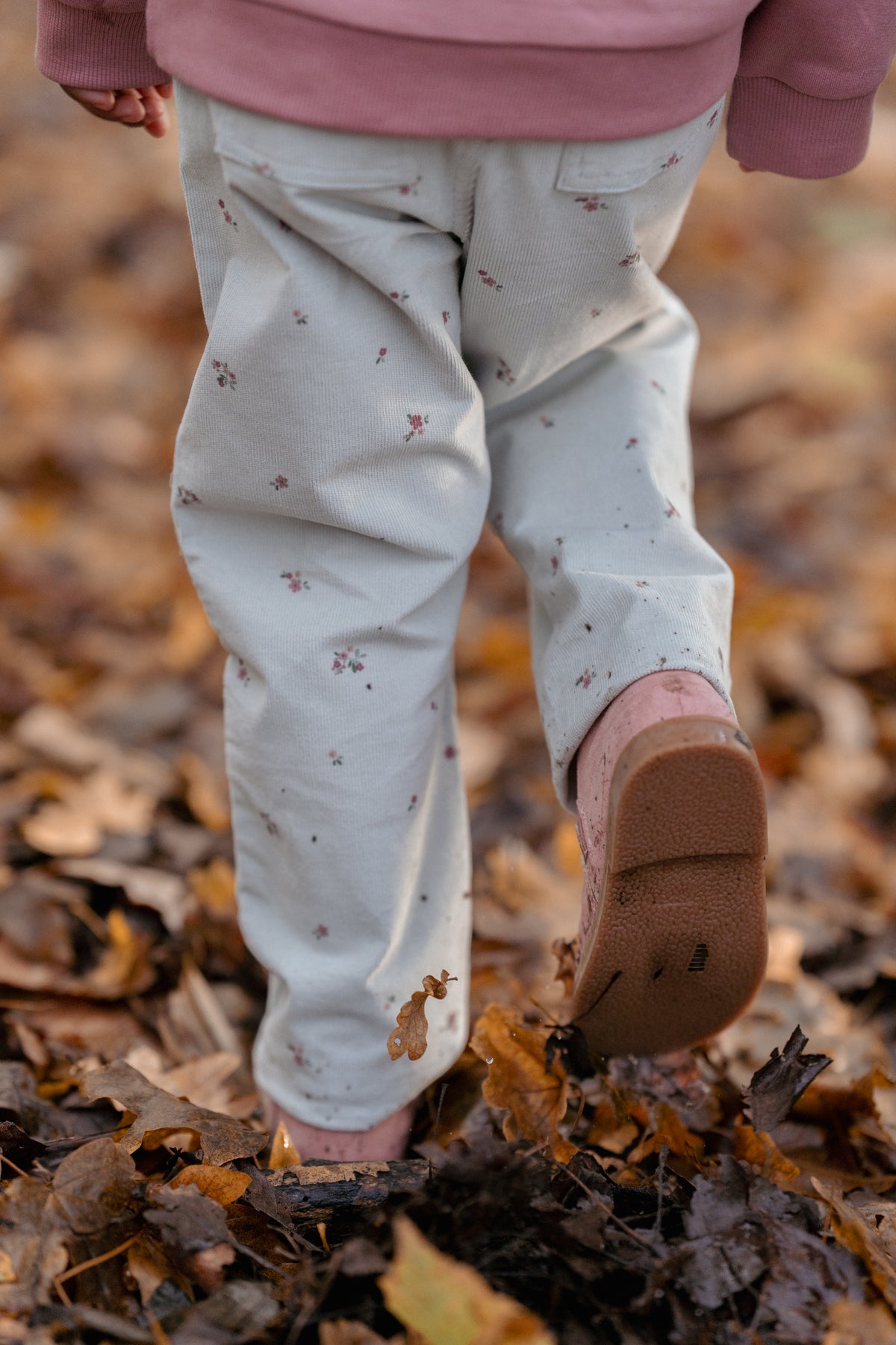 Green Flower Trousers | Fairy Garden