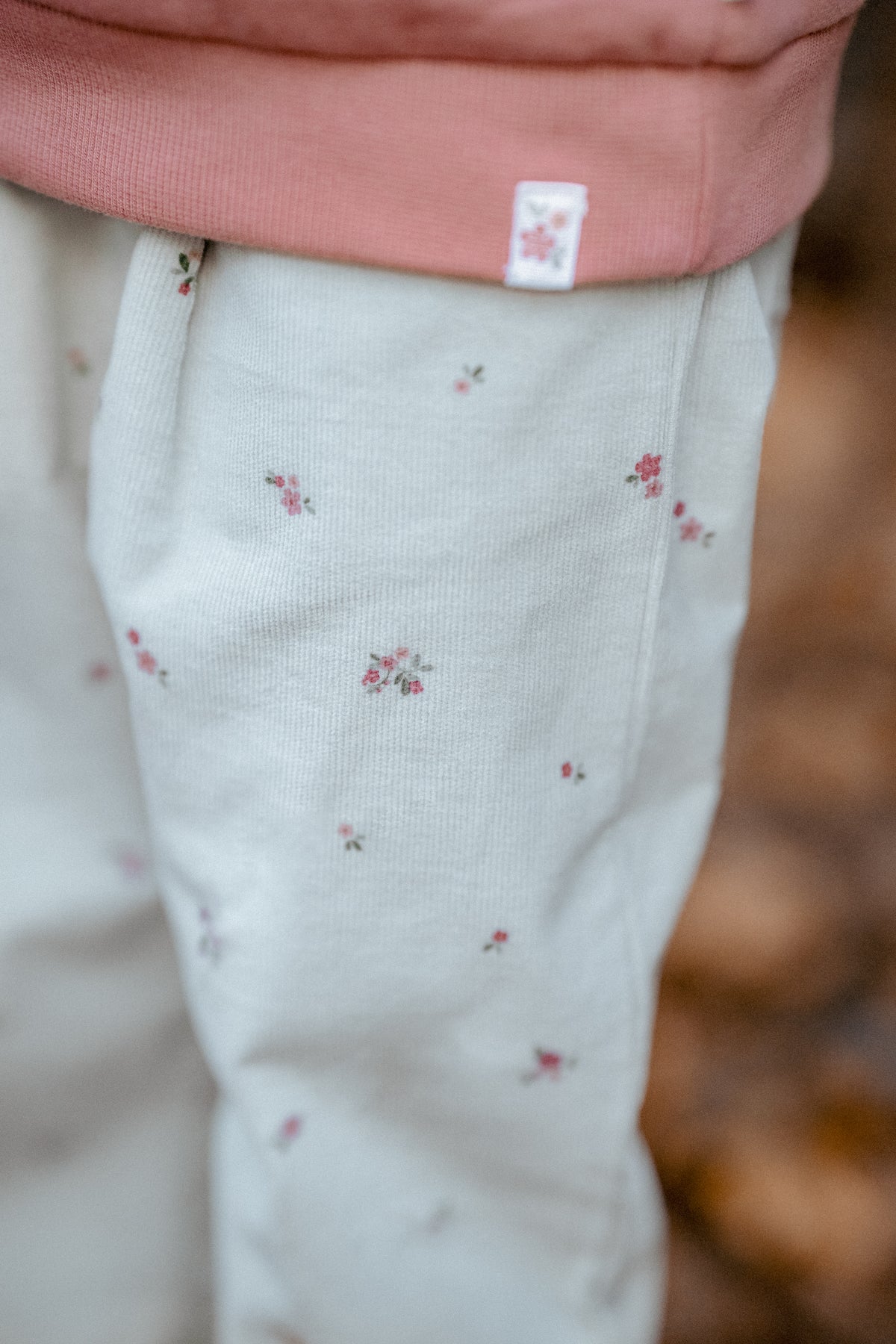 Green Flower Trousers | Fairy Garden