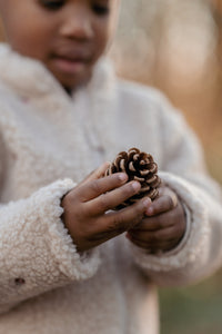 Sand Teddy Cardigan | Fairy Garden