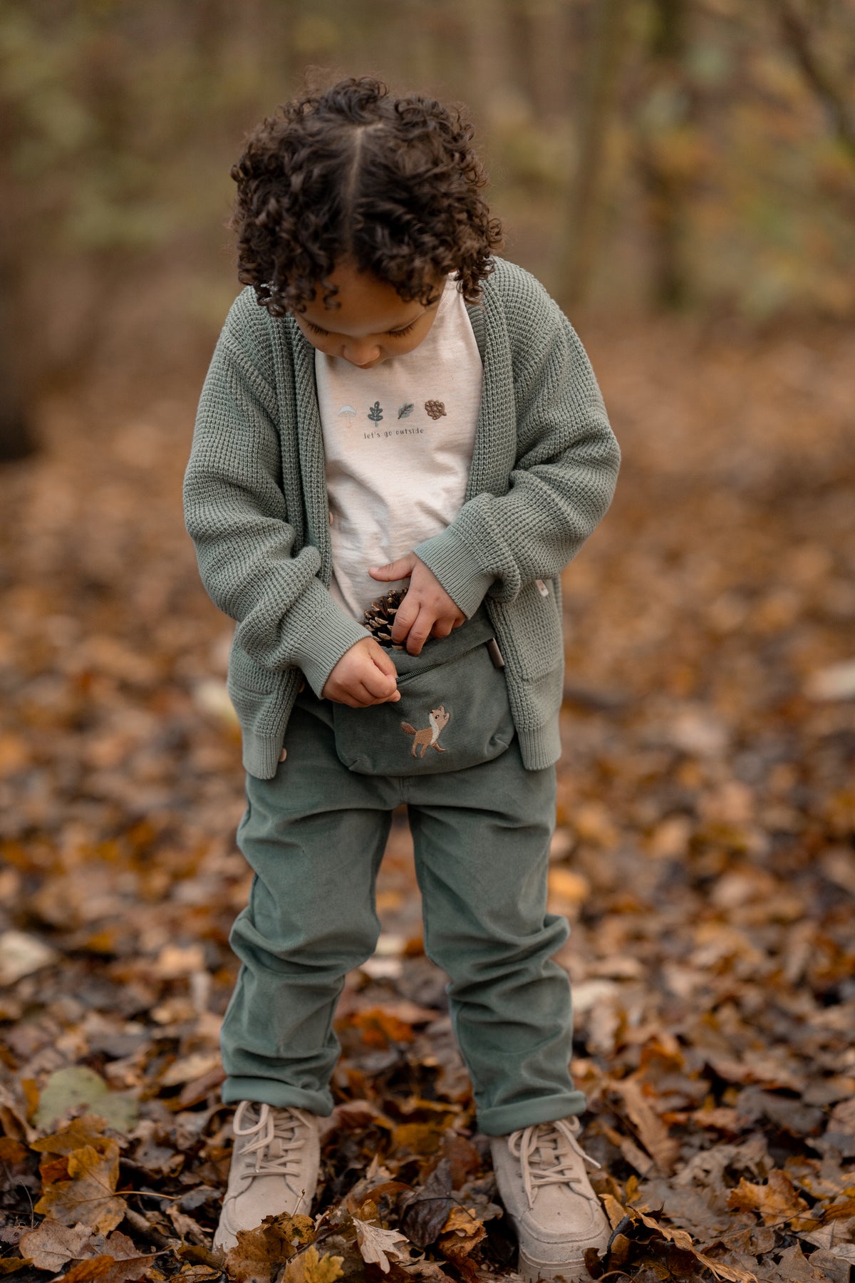 Green Hip Bag | Forest Friends