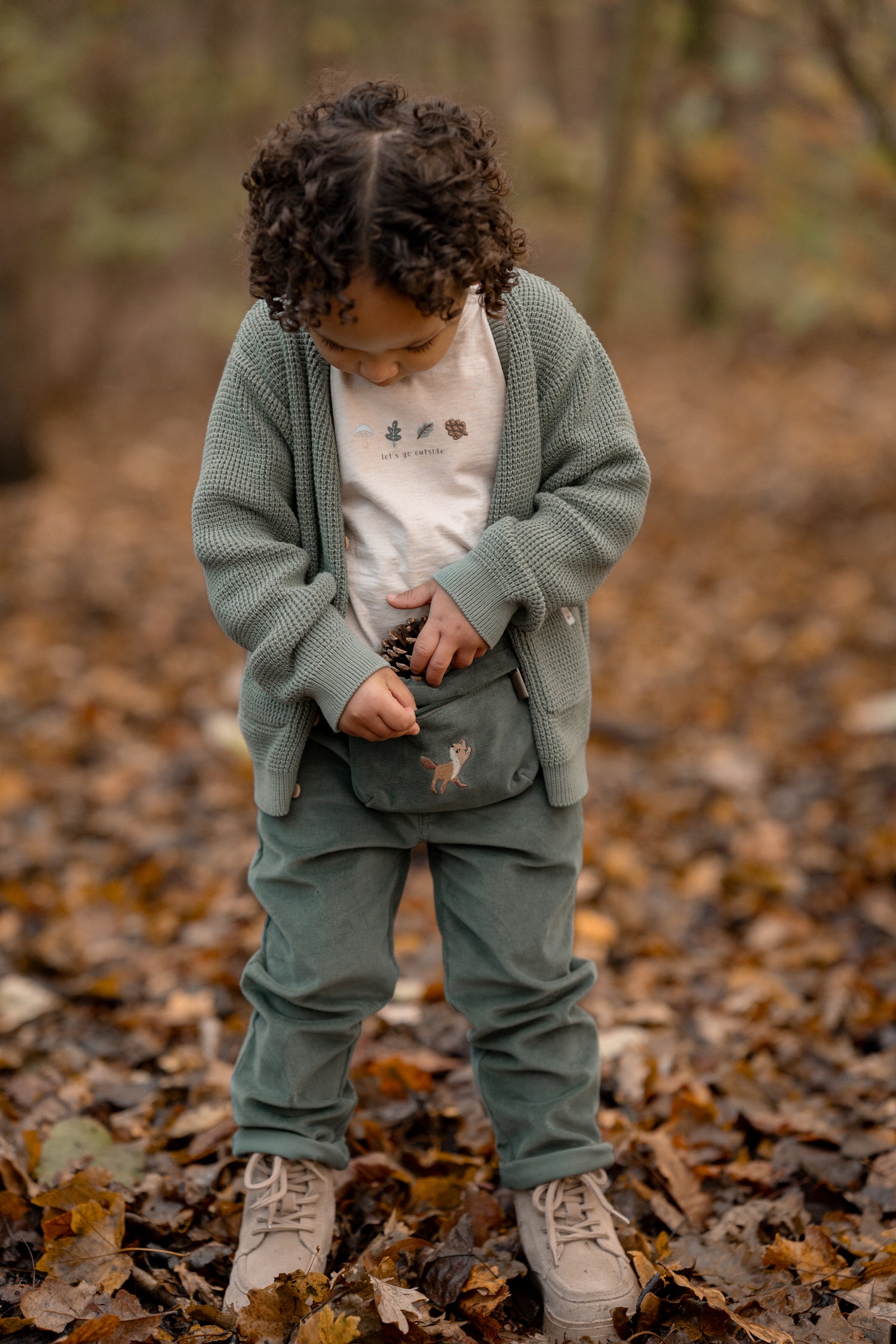 Green Hip Bag | Forest Friends