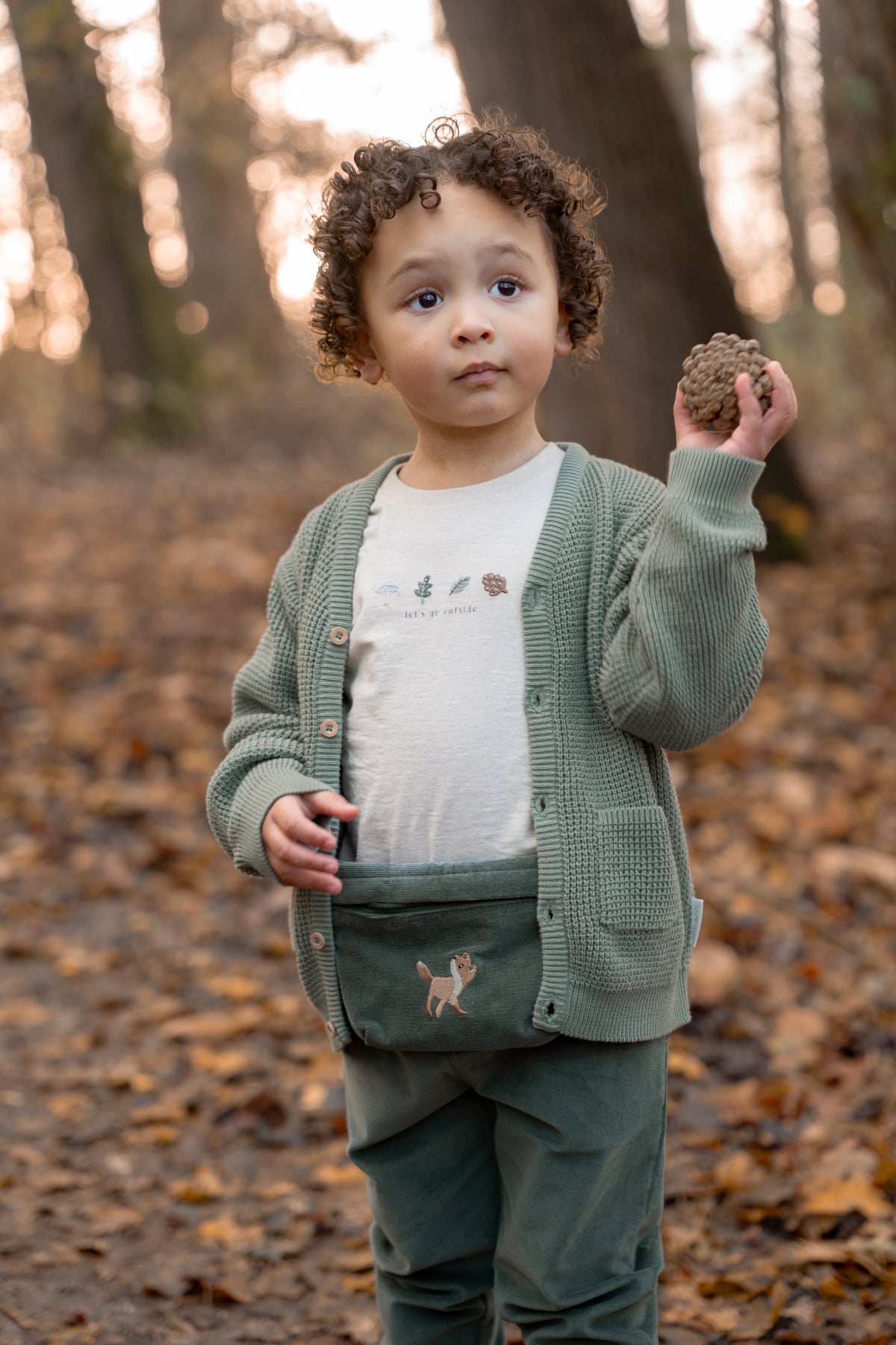 Green Hip Bag | Forest Friends