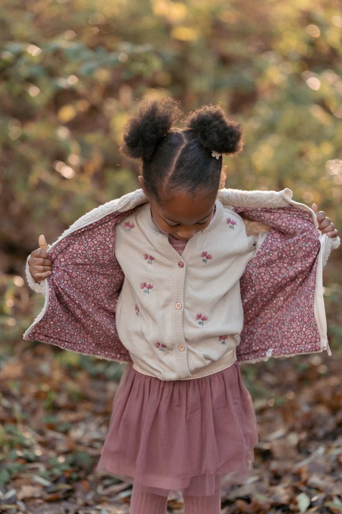 Sand Teddy Cardigan | Fairy Garden