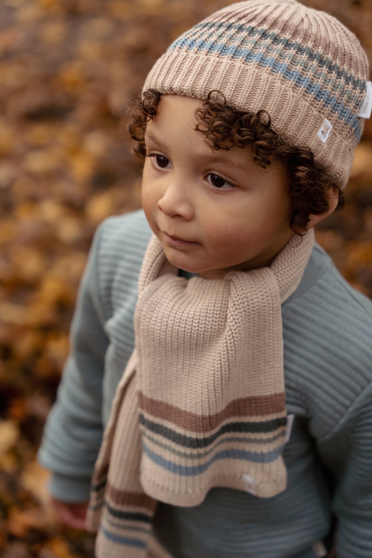 Knitted Hat Taupe | Forest Friends