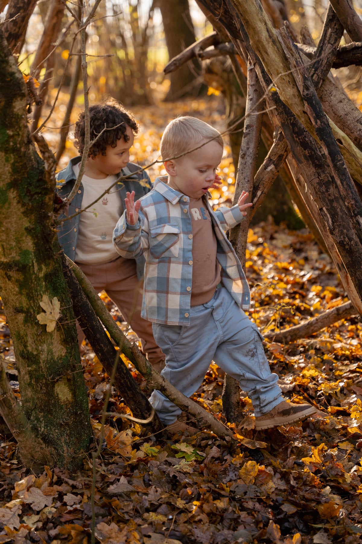 Stone Blue Joggers | Forest Friends