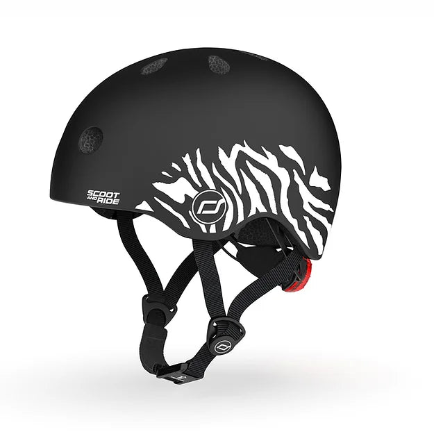 Scoot And Ride Helmet Zebra