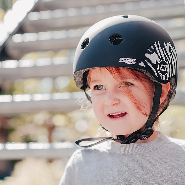 Scoot And Ride Helmet Zebra