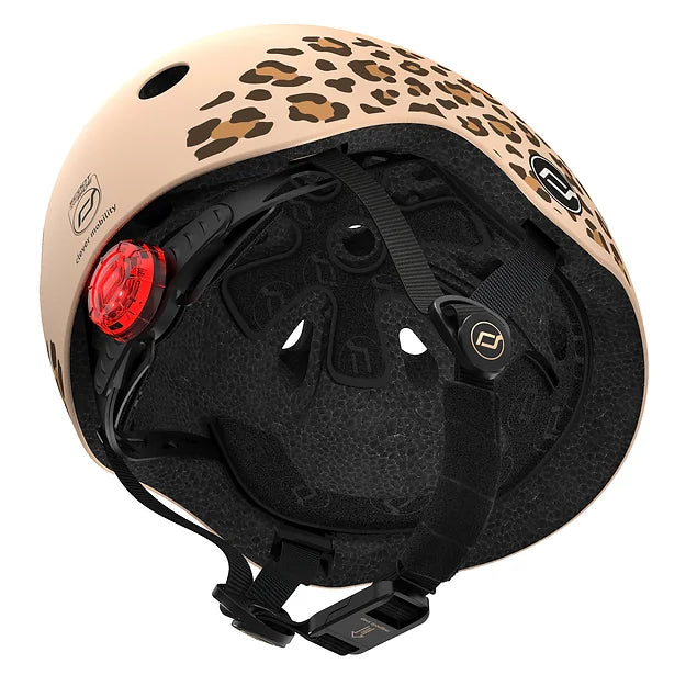 Scoot And Ride Helmet Leopard