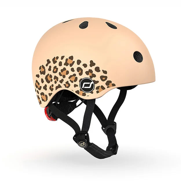 Scoot And Ride Helmet Leopard