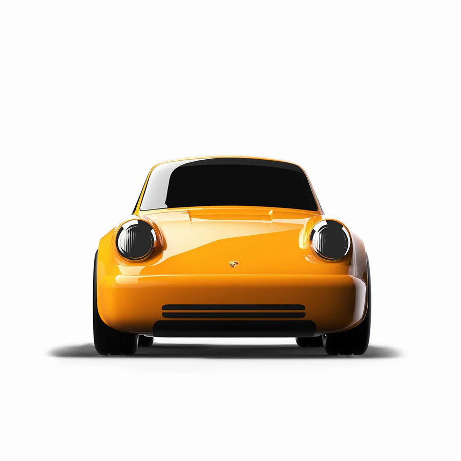 Racing Car Porsche - Golden Yellow