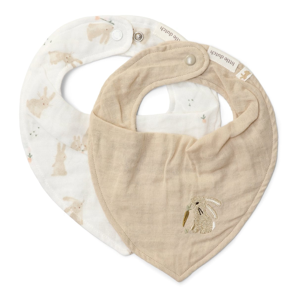 2-Pack Bandana Bib | Baby Bunny