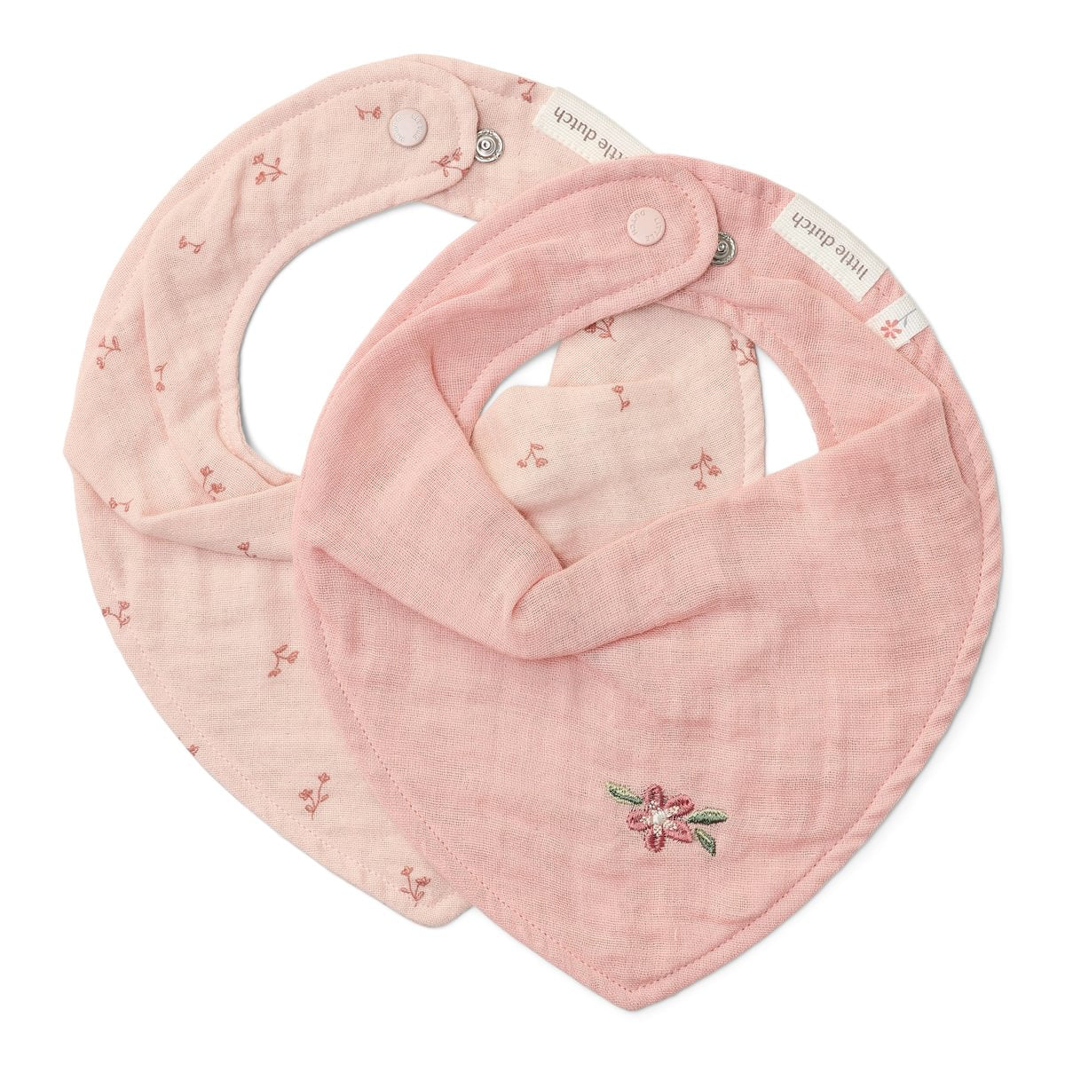 2-Pack Bandana Bib | Pure Blossom