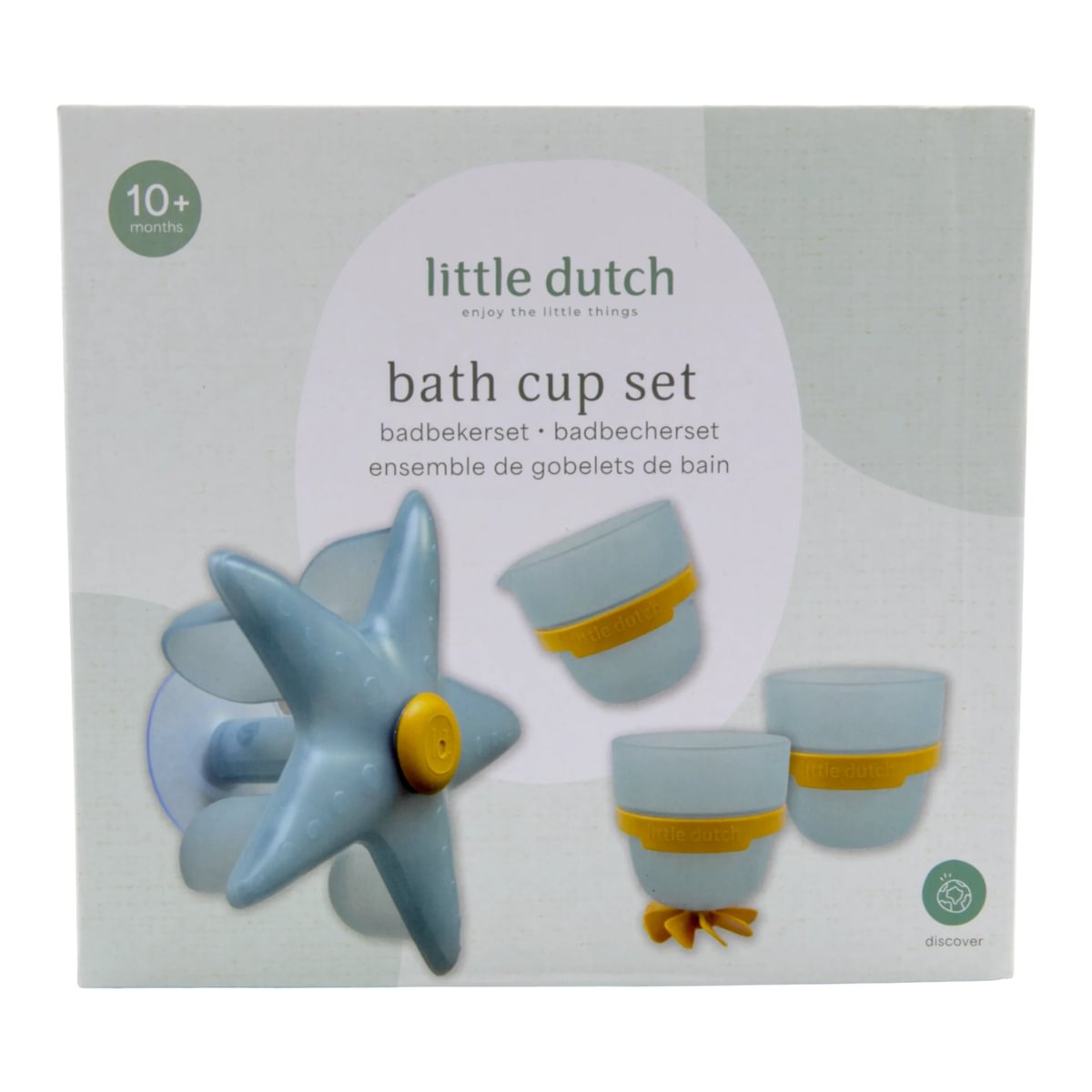 Bath Wall Cups Starfish | Blue