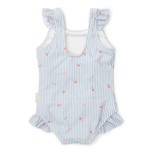 Bathing Suit - Sunny Flowers Blue