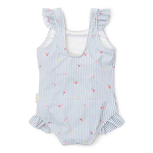 Bathing Suit - Sunny Flowers Blue