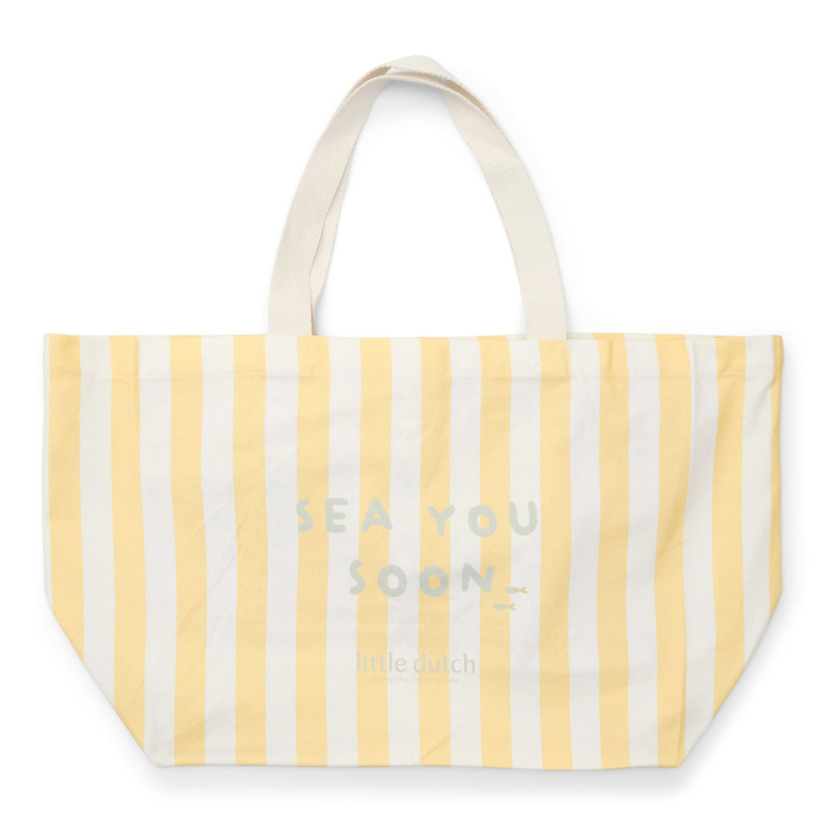 Beach Bag - Sunny Yellow Stripe