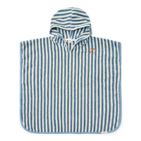 Beach Poncho - Sea Life Ocean Blue