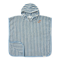 Beach Poncho - Sea Life Ocean Blue