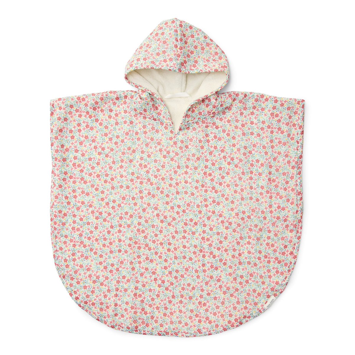Beach Poncho - Sunny Flowers Multicolour