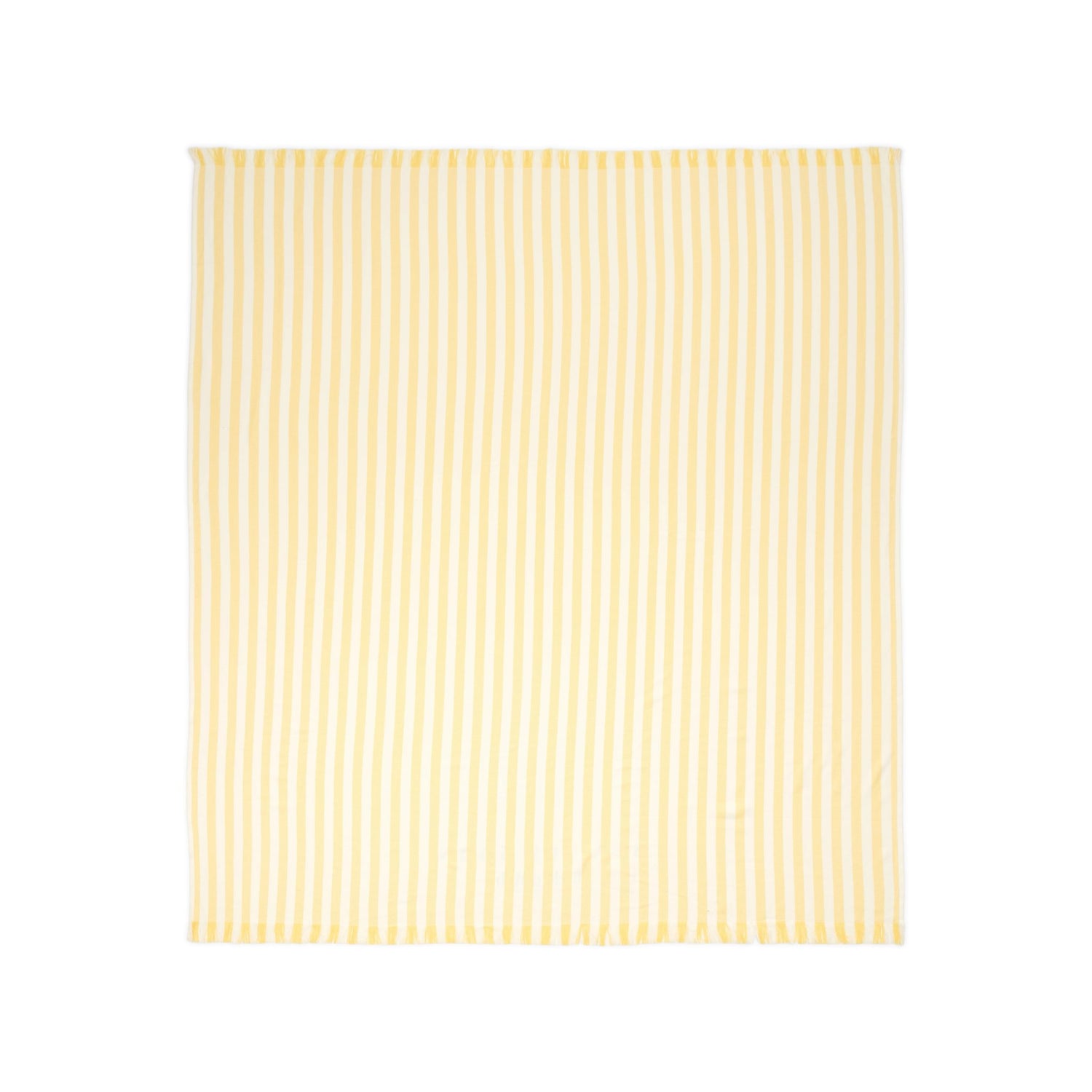 Beach Towel - Sunny Yellow Stripe