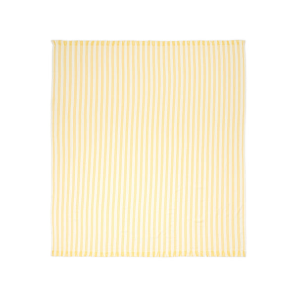 Beach Towel - Sunny Yellow Stripe