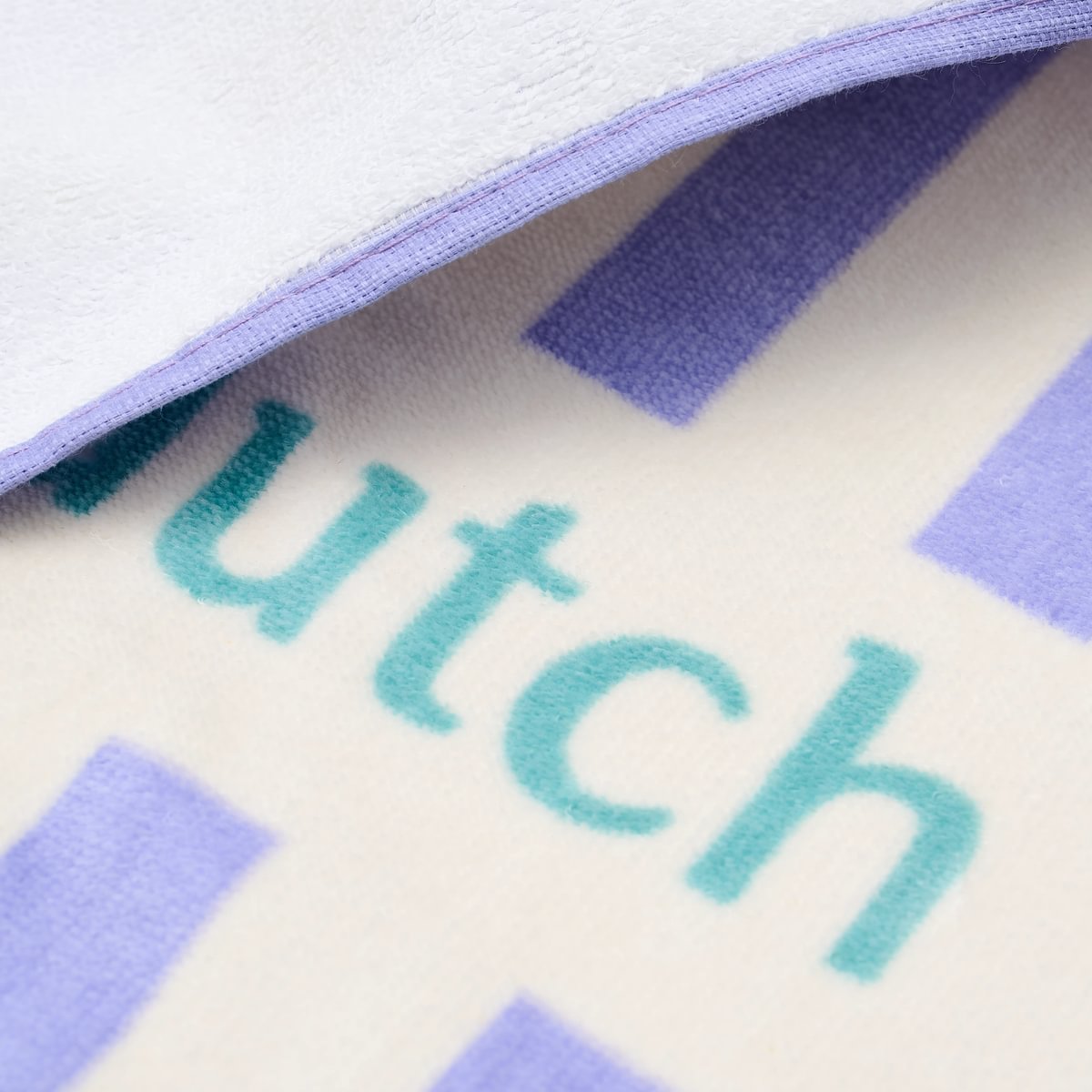 Beach Towel | Dreamy Purple Stripe