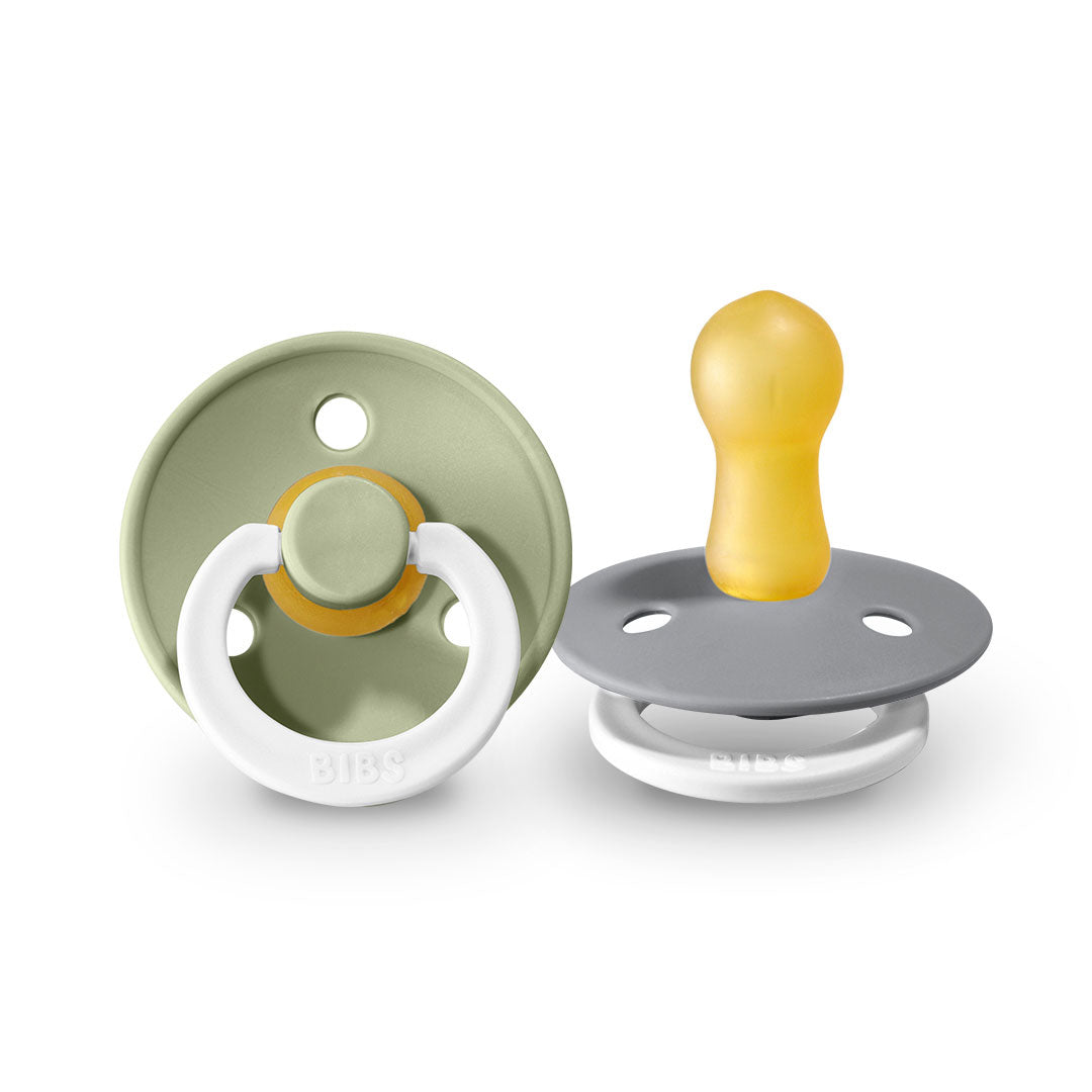 Bibs Glow-in-the-Dark Dummy - Sage & Cloud