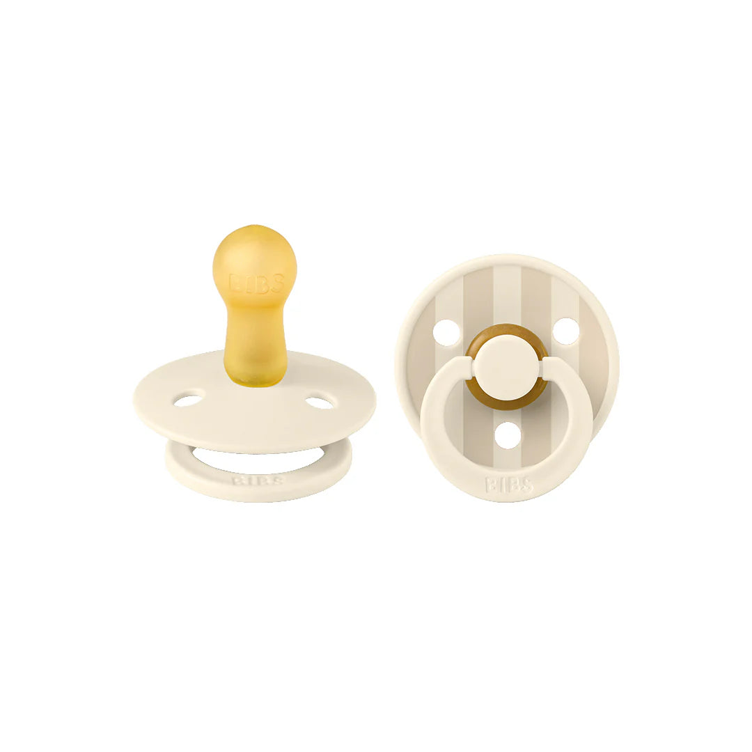 Bibs Dummy Studio Pin Latex Ivory Vanilla Mix