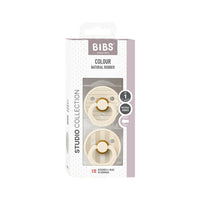 Bibs Dummy Studio Pin Latex Ivory Vanilla Mix