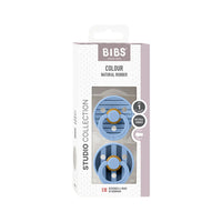 Bibs Dummy Studio Colour Pin Latex Sky Blue Mix