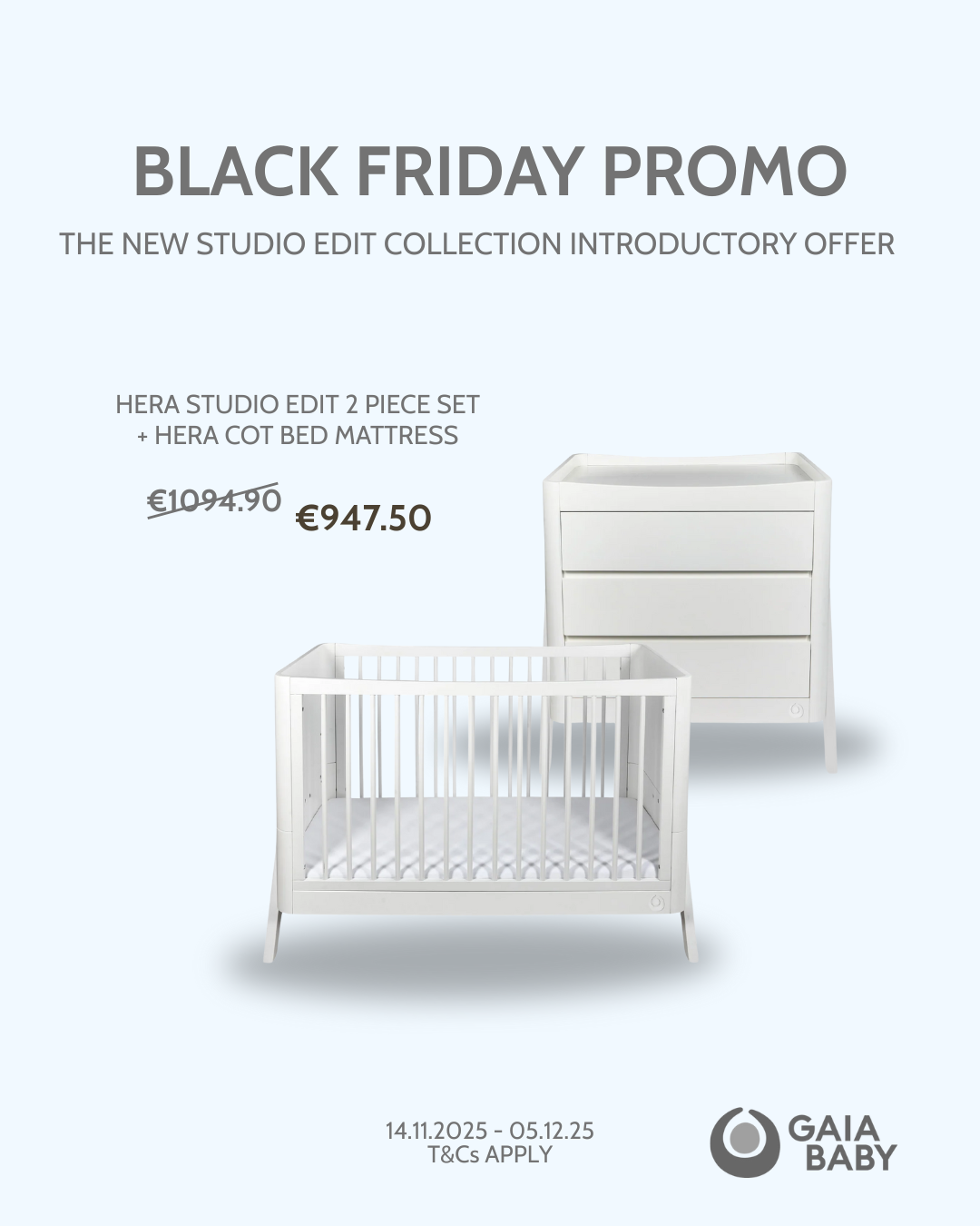 Black Friday 25 GB: Hera 'Studio Edit' Two Piece Set White/White