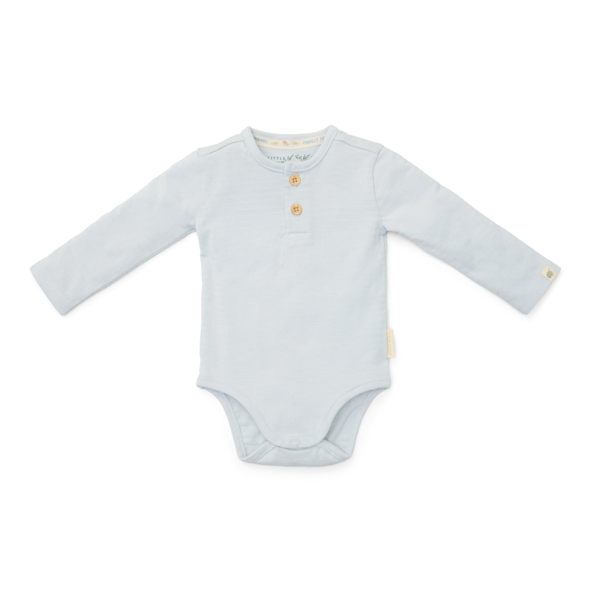 Bodysuit Long Sleeve - Baby Blue