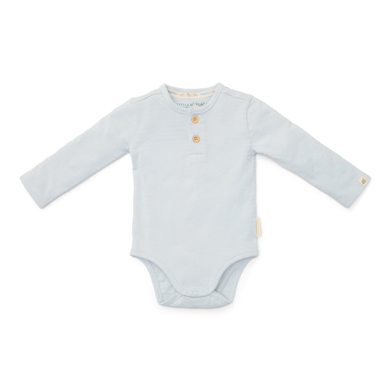 Bodysuit Long Sleeve - Baby Blue