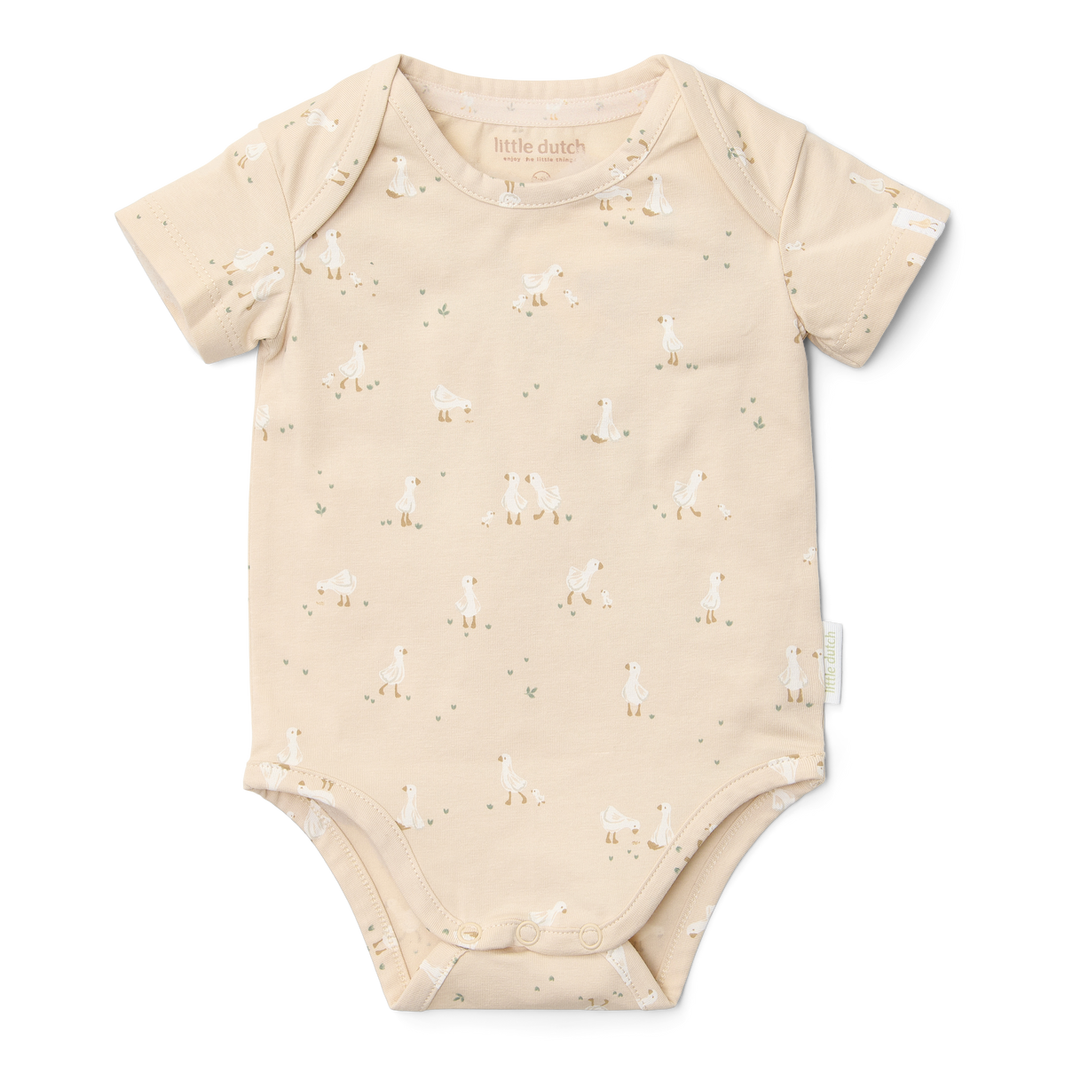 Bodysuit Short Sleeve Little Goose | Newborn Naturals