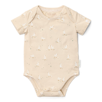 Bodysuit Short Sleeve Little Goose | Newborn Naturals