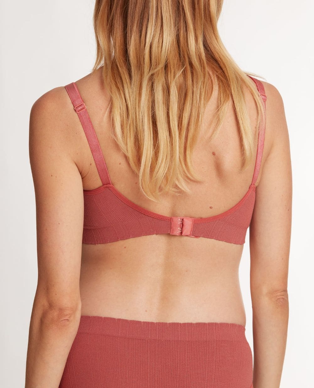 Zoé terracotta pregnancy and nursing bra