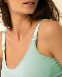 Zoe Celadon pregnancy and nursing bra