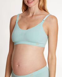 Zoe Celadon pregnancy and nursing bra