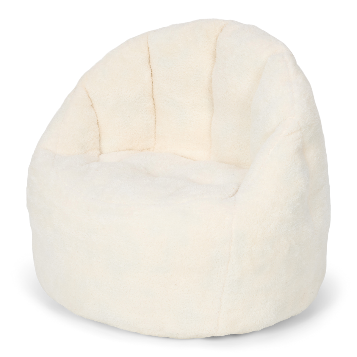 Kids Armchair - Teddy Soft White