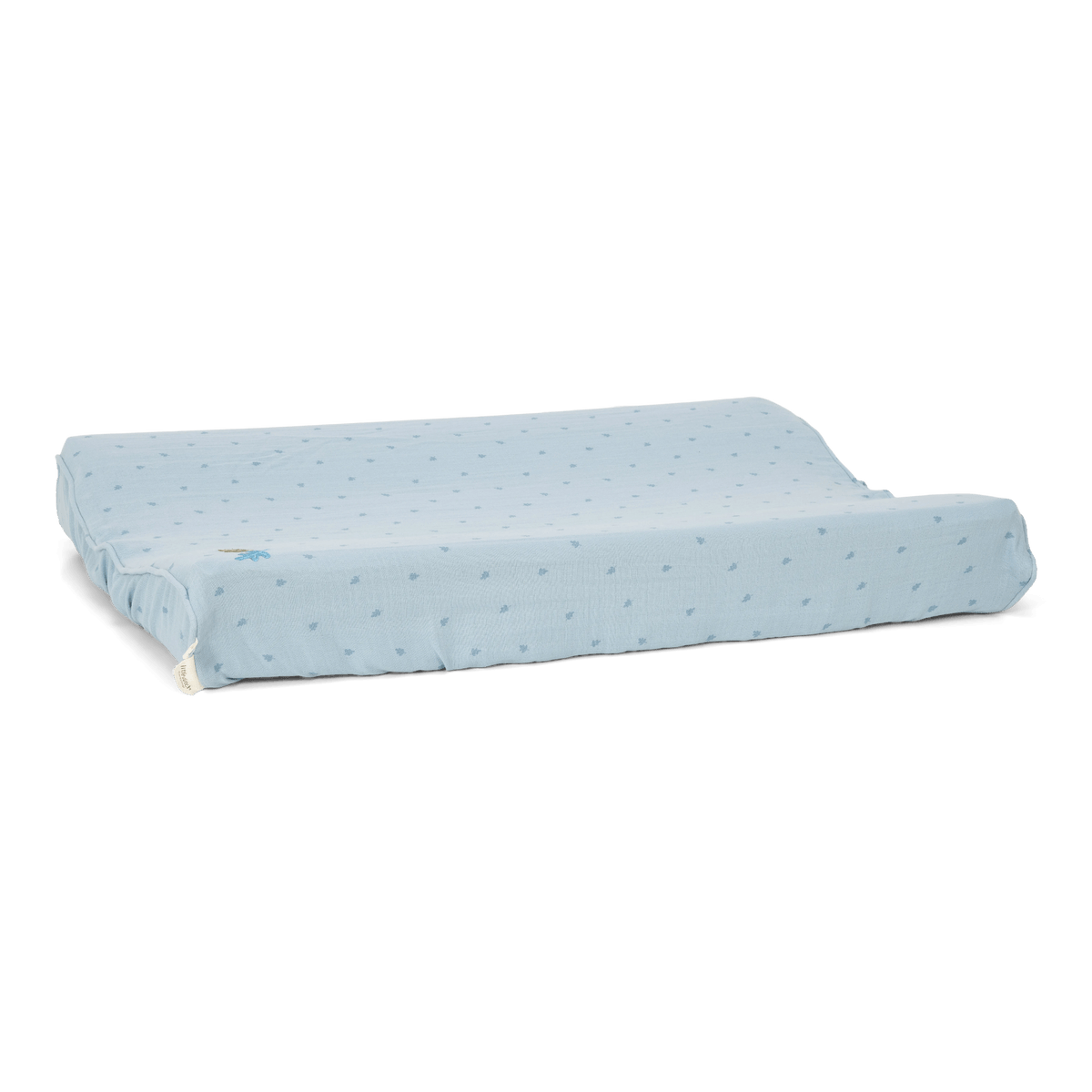 Changing Mat Cover | Pure Denim Blue