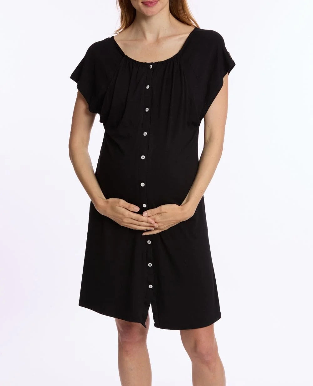 Maternity Nightdress Louna | Black