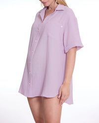 Maternity Nightdress Ice Cream - Lilac