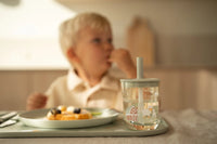 Children's Glass with Straw - Little Farm