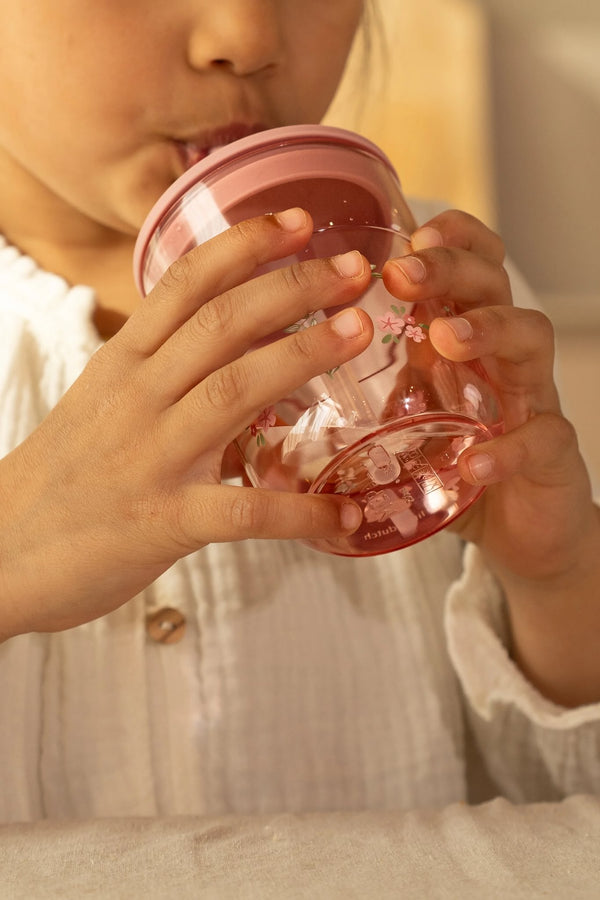 Children's Glass with Straw - Fairy Garden
