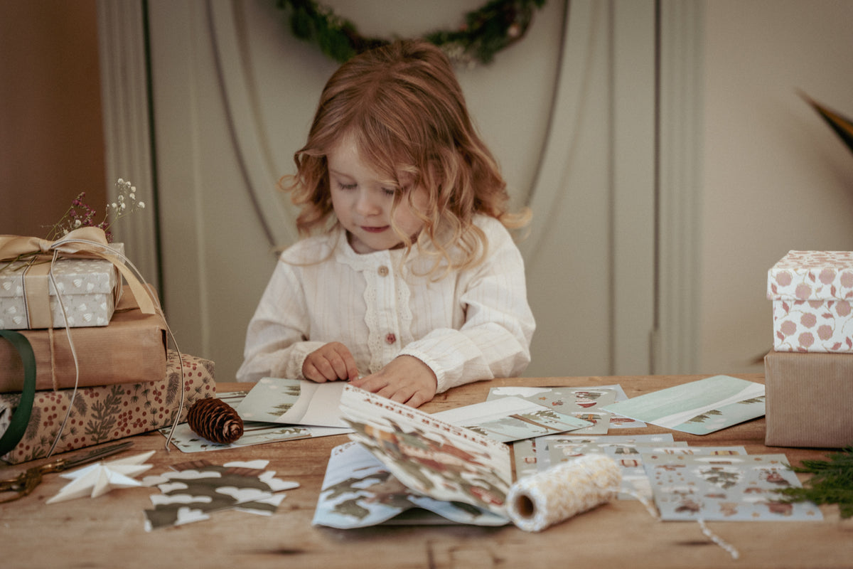 Christmas Sticker Story