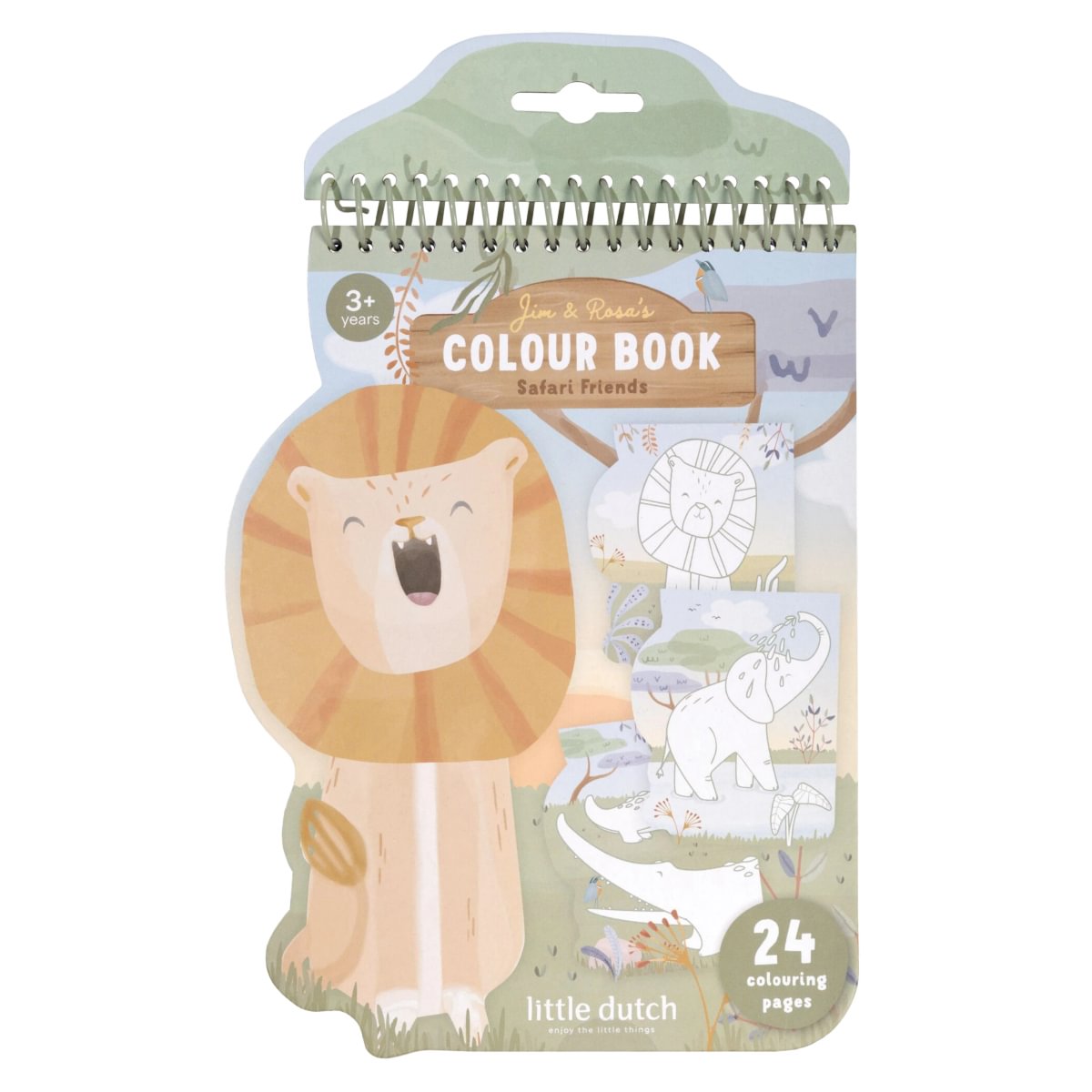 Colouring Book Lion | Safari Friends