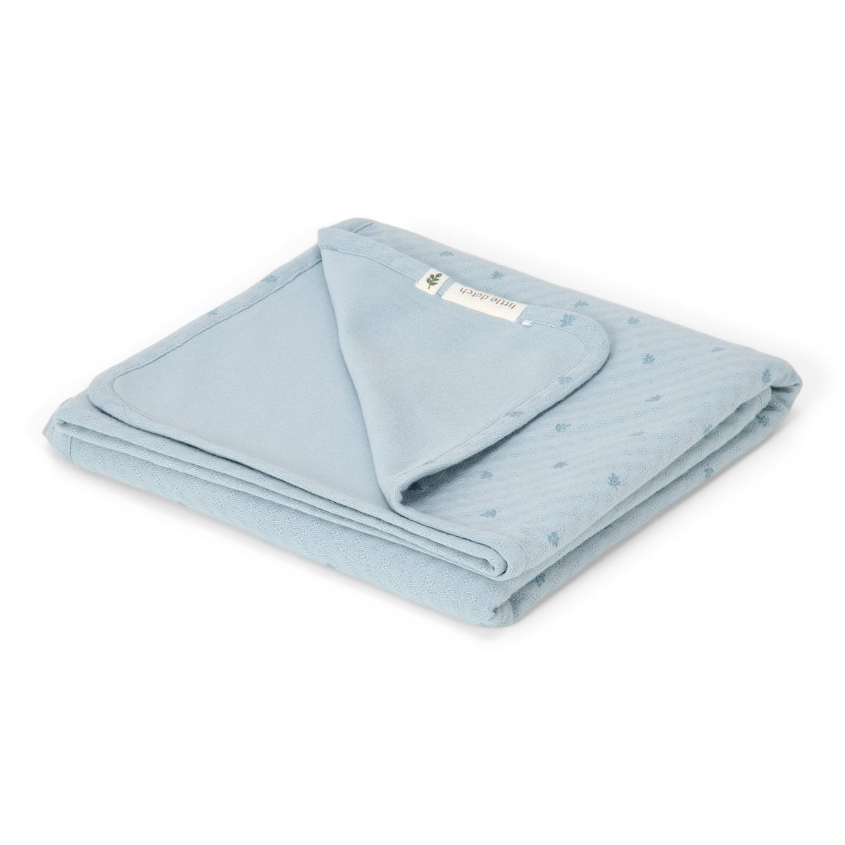 Bassinet Blanket | Pure Denim Blue