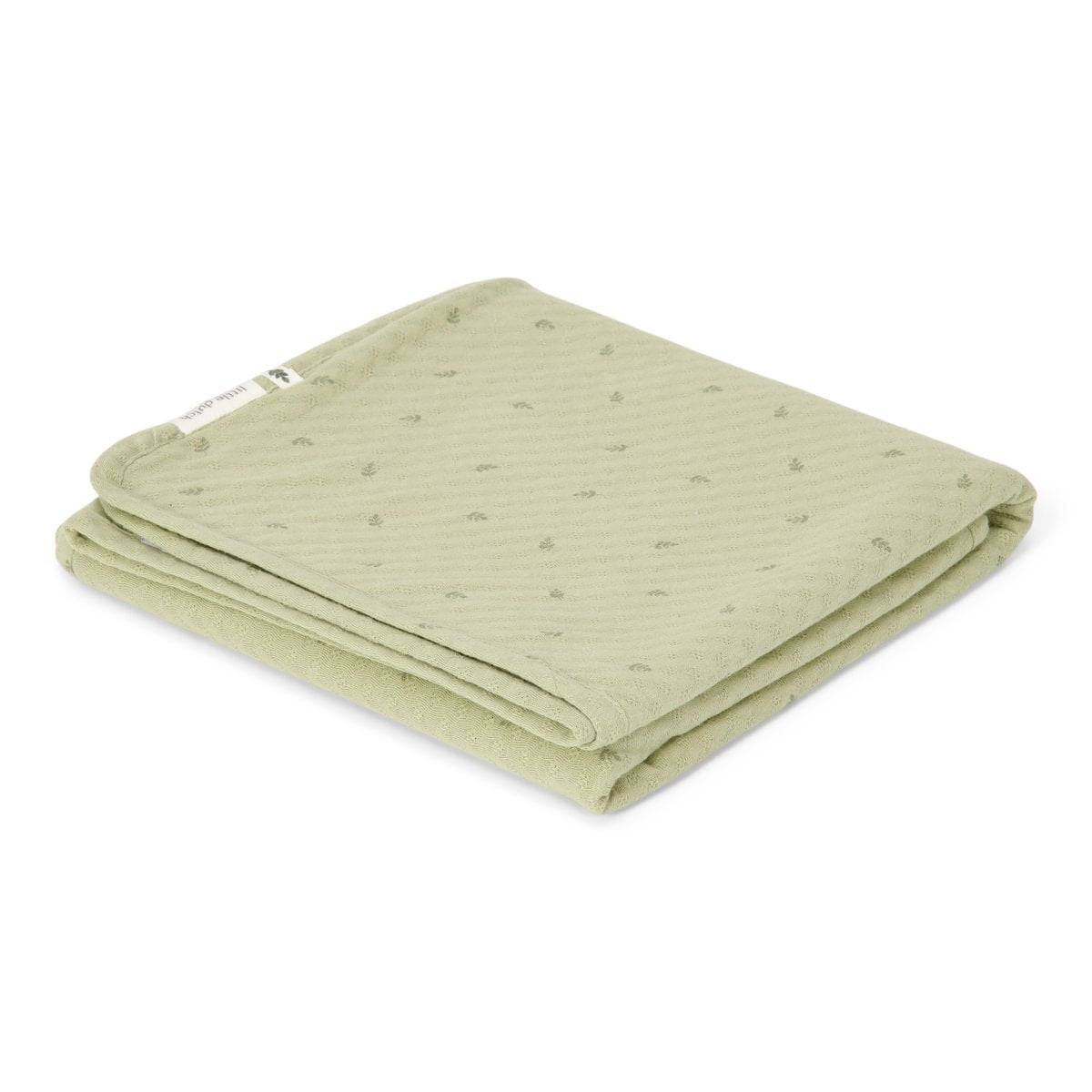 Bassinet Blanket | Pure Sage Leaves