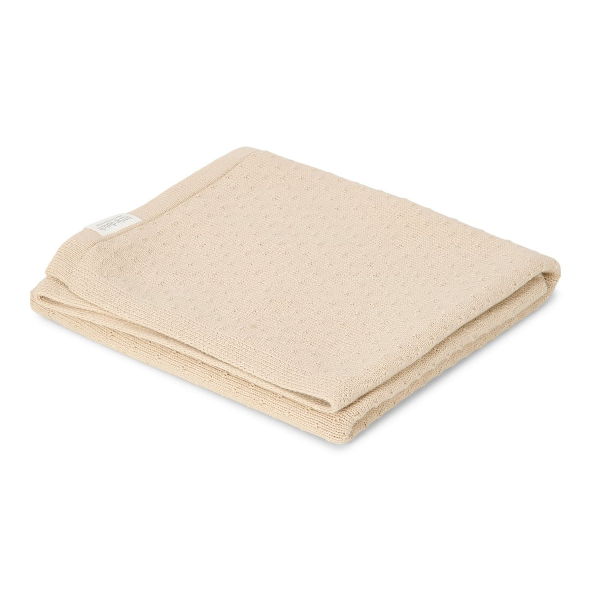 Knitted Bassinet Blanket | Pure Soft Beige