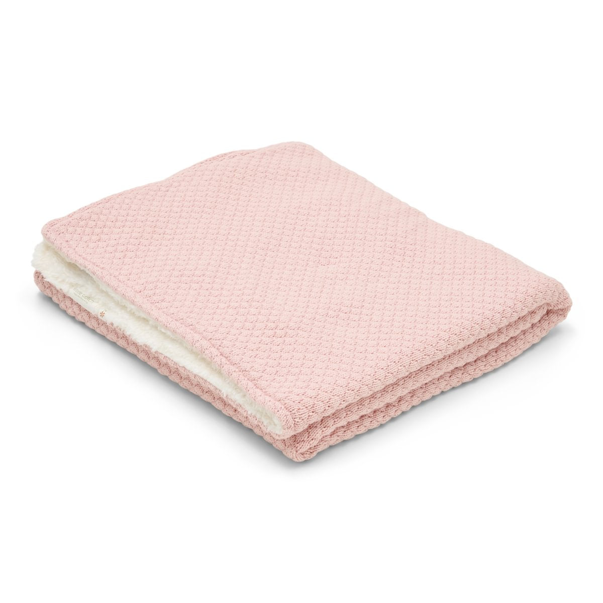 Knitted Cot Blanket | Pure Blossom